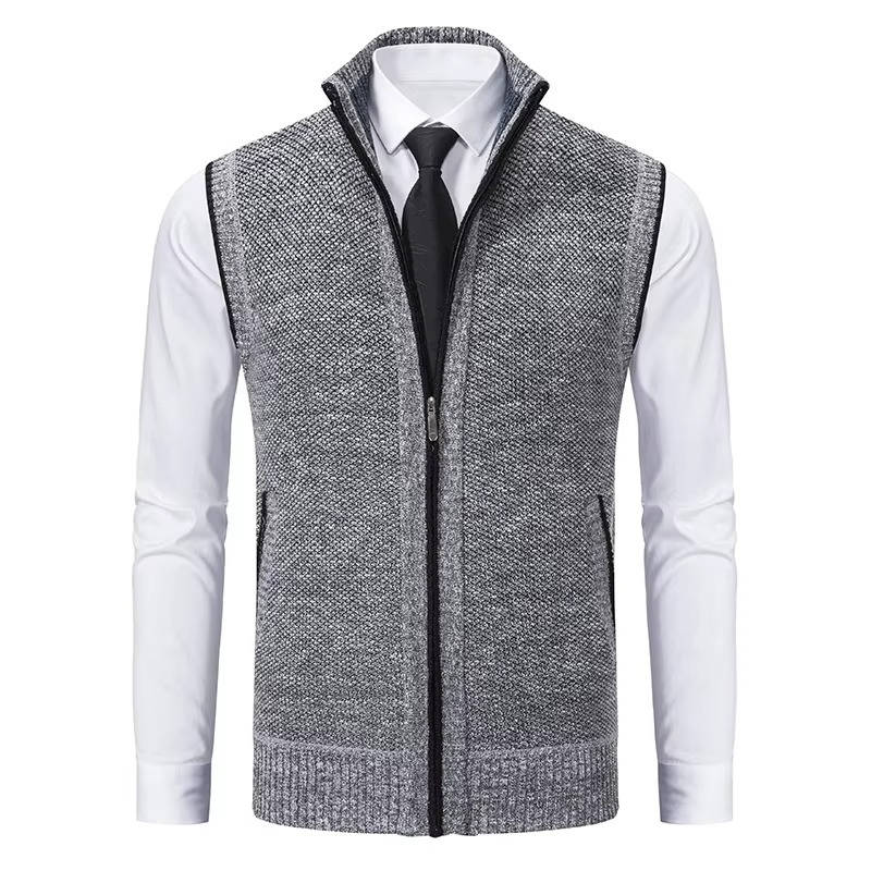 Mens Wool Tweed Vest