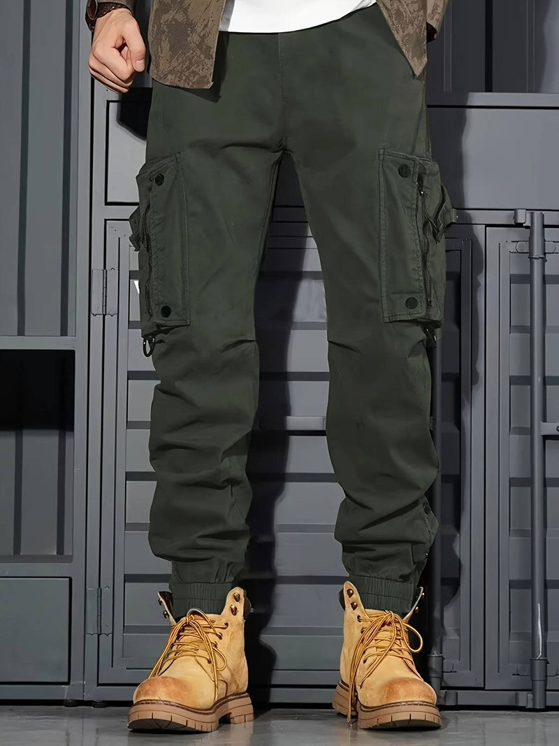 Functional Tactical Jogger Pants For Outdoor And Streetwear