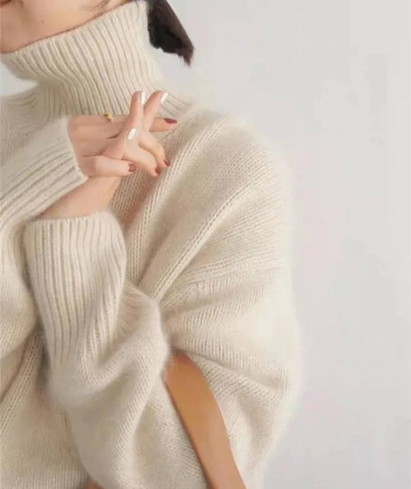 Women's Cashmere Turtleneck Sweater