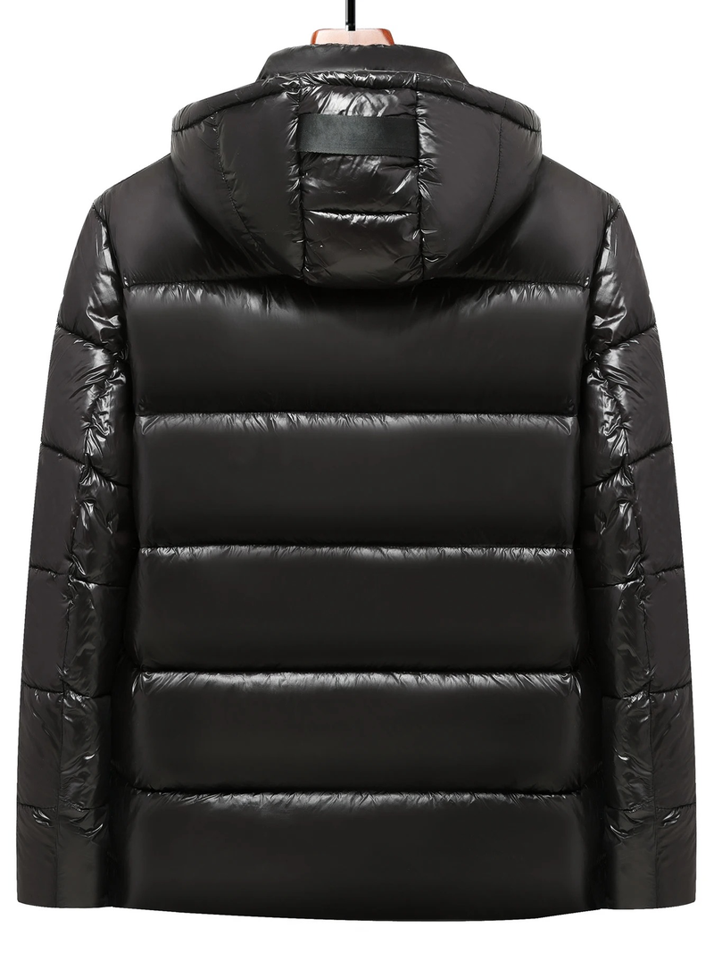 Men's Puffer Jacket With Hood Waterproof