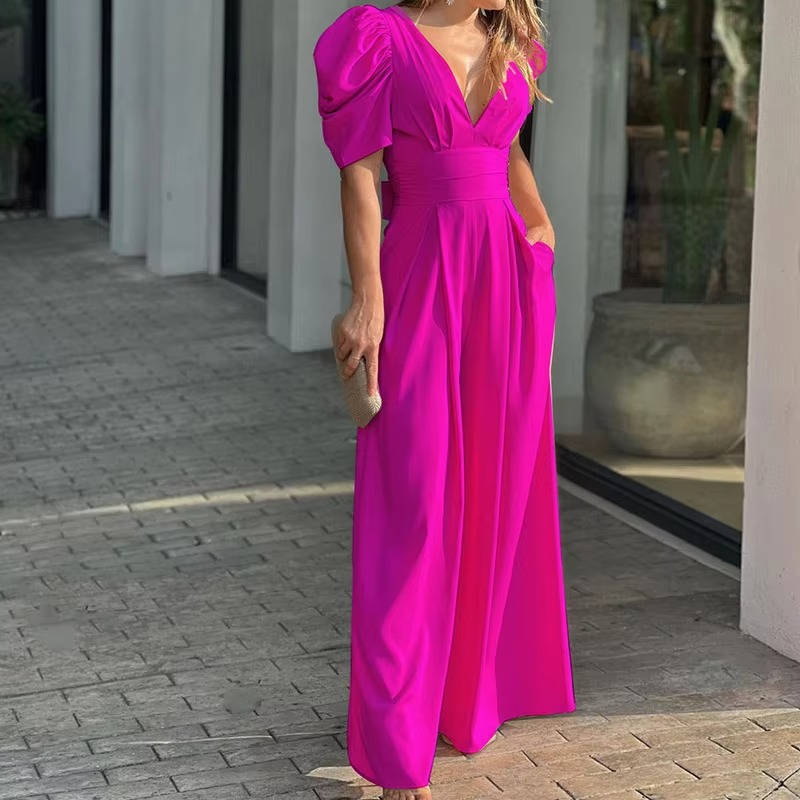 Elegant Long Tailored Jumpsuit For Women
