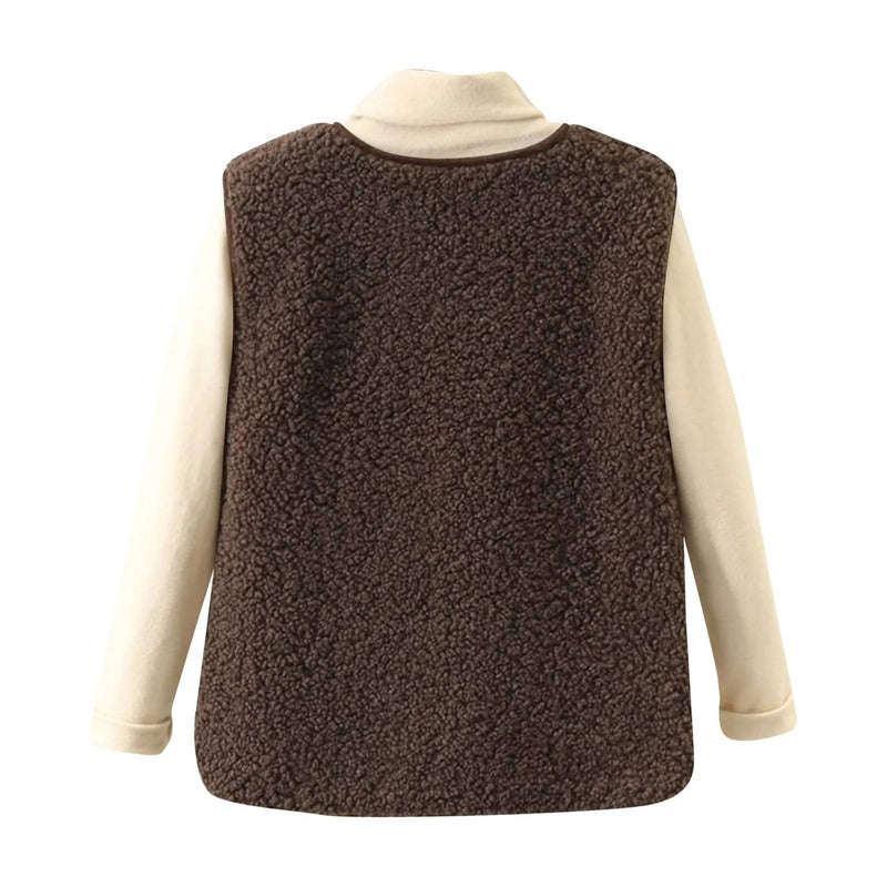 Womens Sherpa Vest