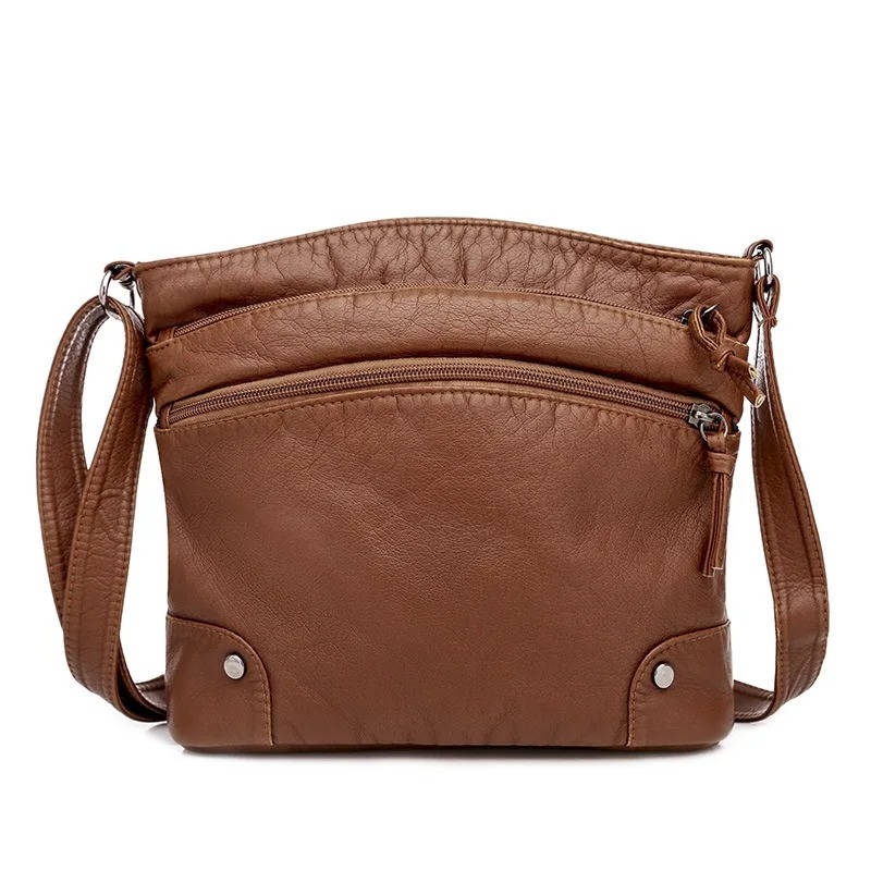 Womens Leather Crossbody Bag