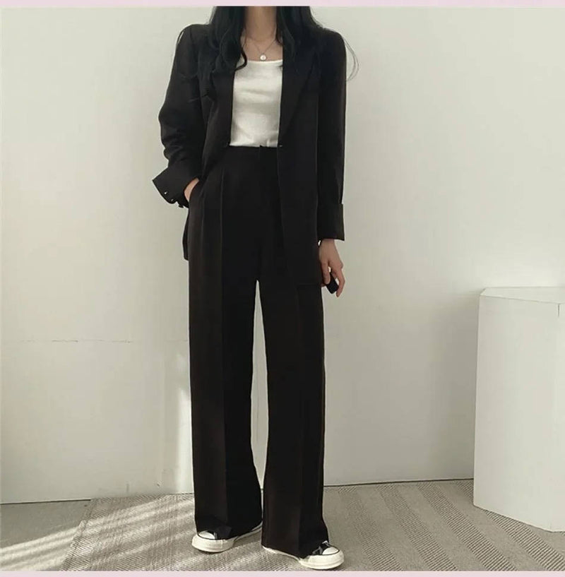 Casual Pant Suits Set for Ladies