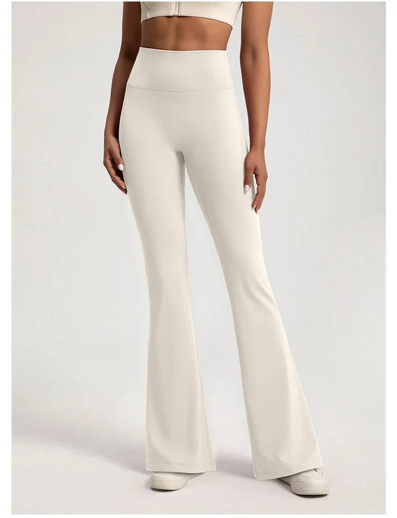 High Waisted Flared Leggings