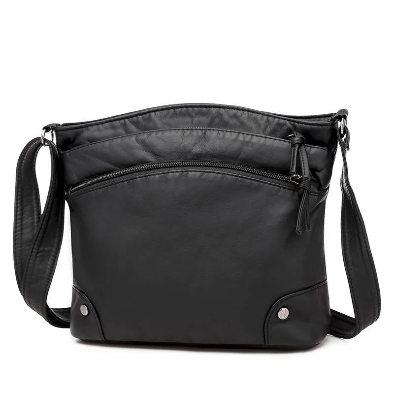 Womens Leather Crossbody Bag