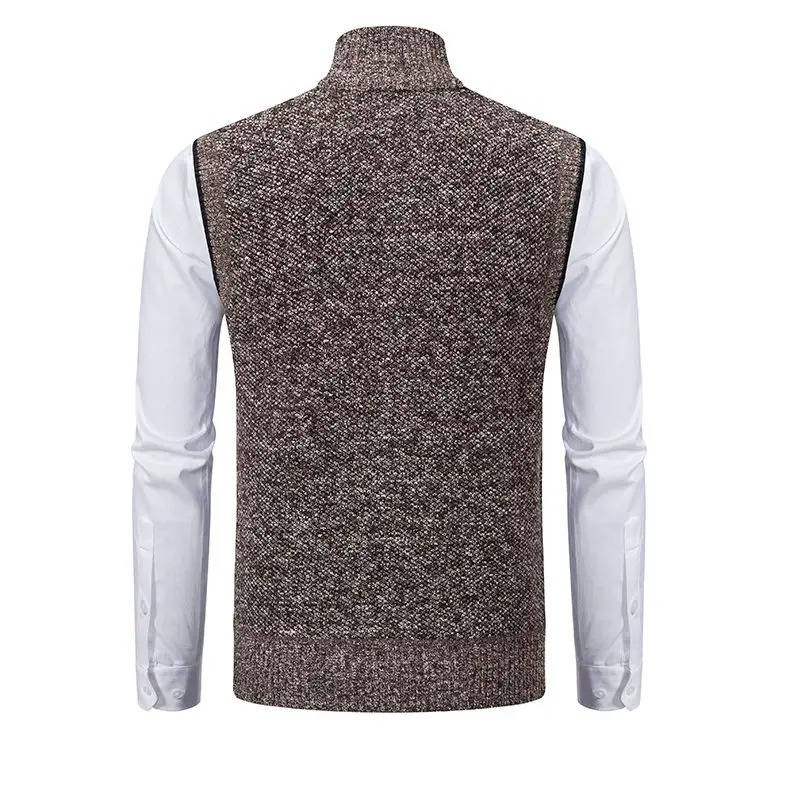 Mens Wool Tweed Vest