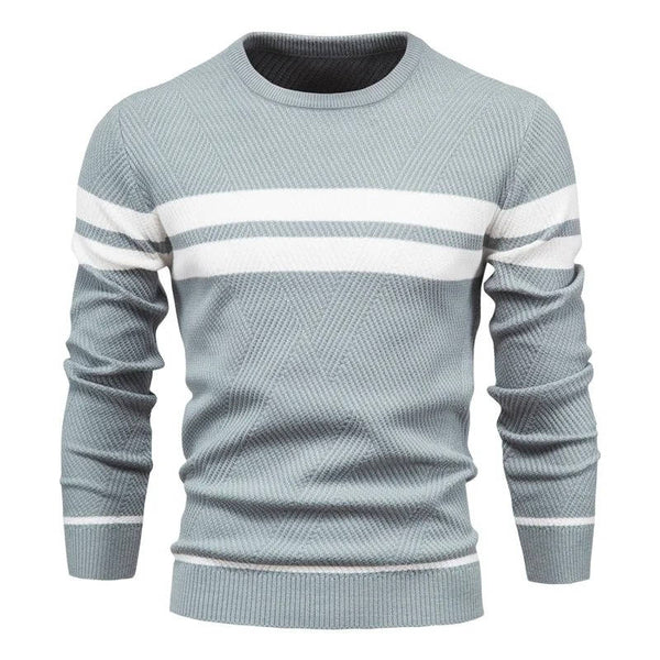 Mens O Neck Pullover Sweater