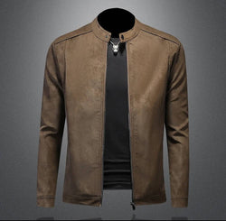 Men’s Matte Leather Jacket
