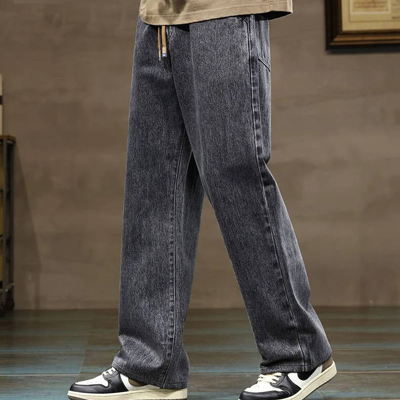 Men’s Drawstring Denim Jeans