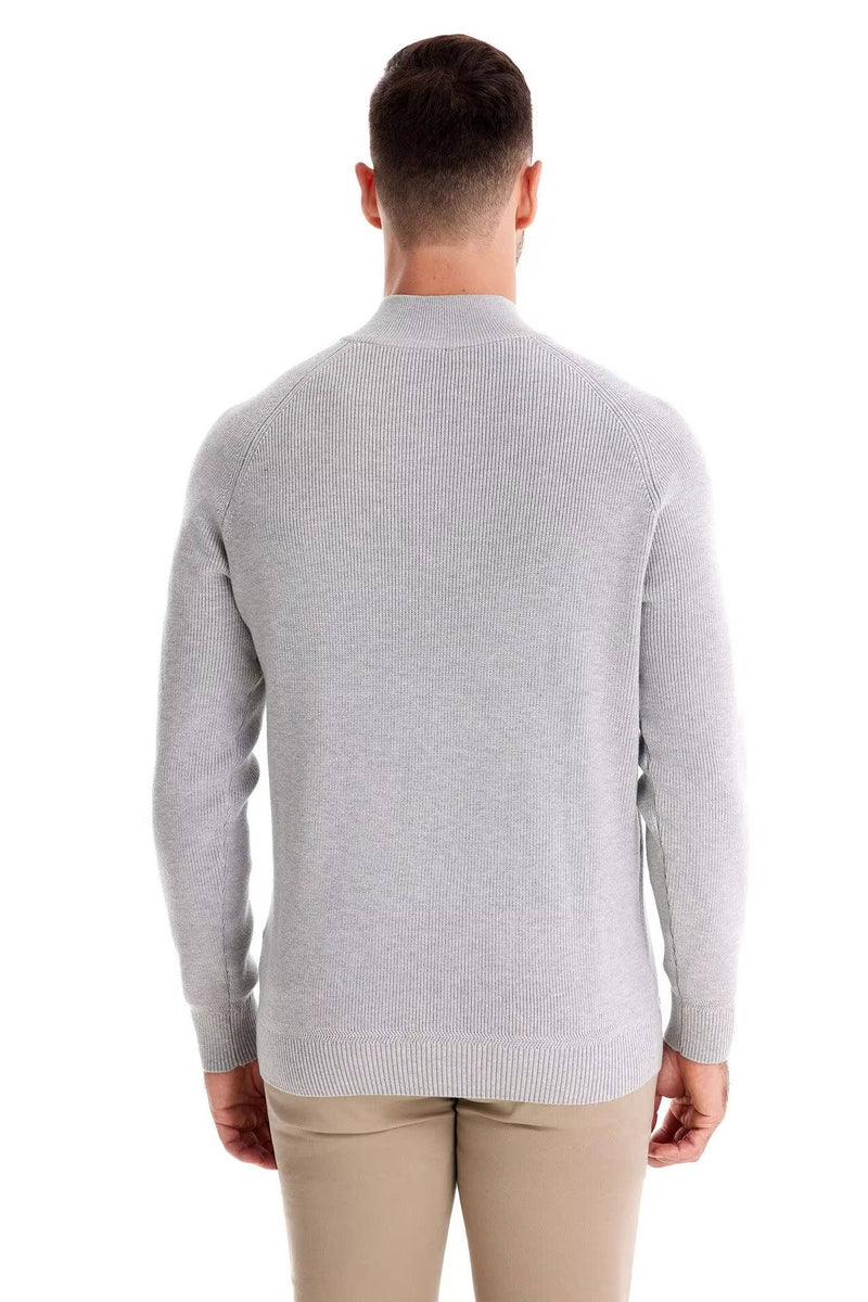 Men's Quarter Zip Sweater