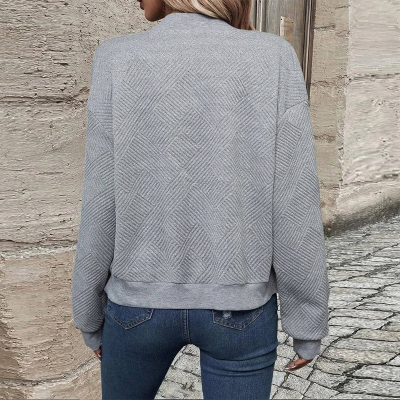 Women's Zip Up Bomber Jacket