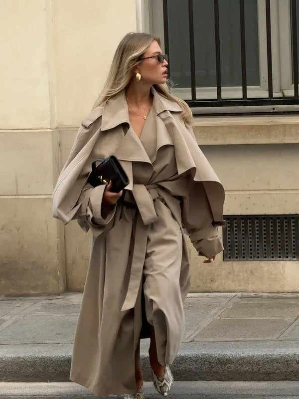 Women's Trench Coat Long