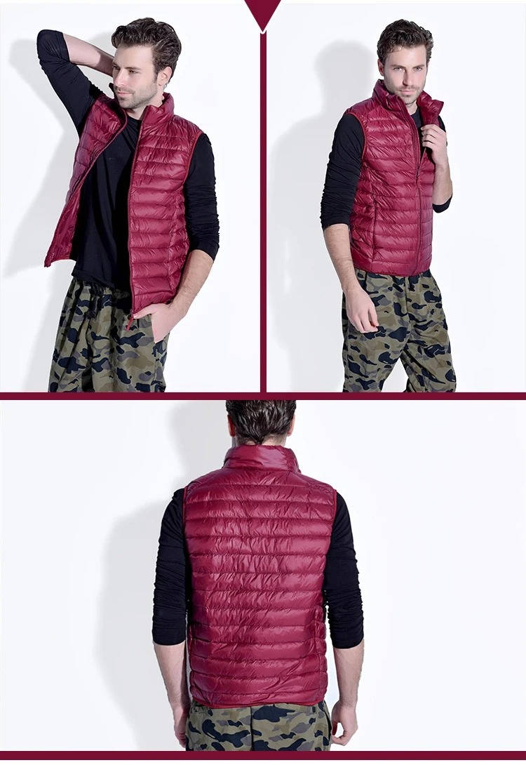 Men's Lightweight Packable Down Vest