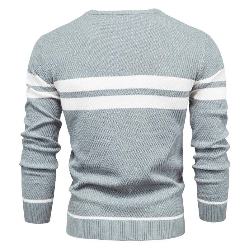 Mens O Neck Pullover Sweater