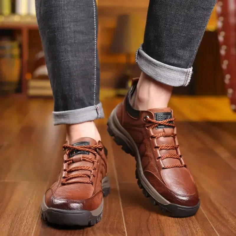 Men's Orthopedic Leather Shoes
