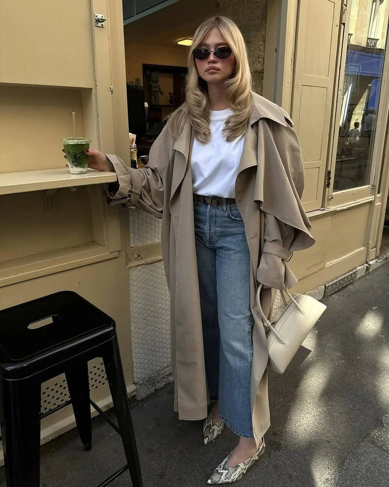Women's Trench Coat Long