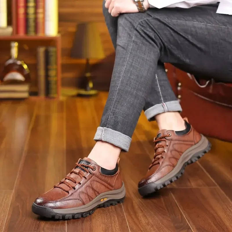 Men's Orthopedic Leather Shoes