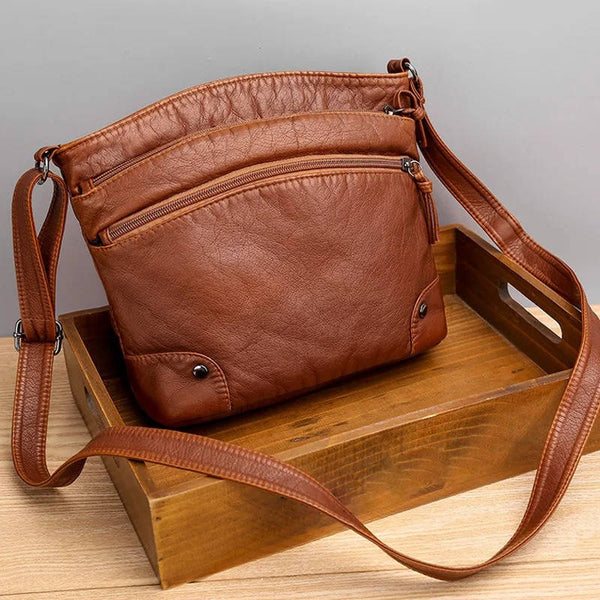 Womens Leather Crossbody Bag