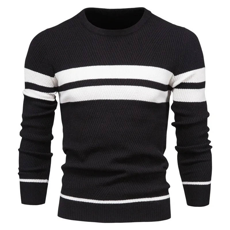 Mens O Neck Pullover Sweater