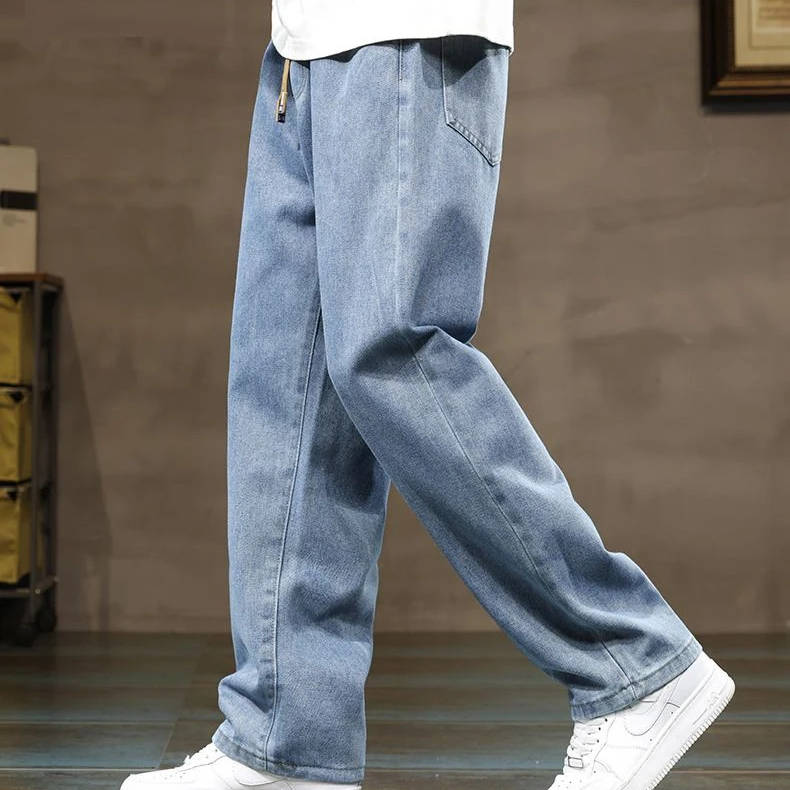 Men’s Drawstring Denim Jeans