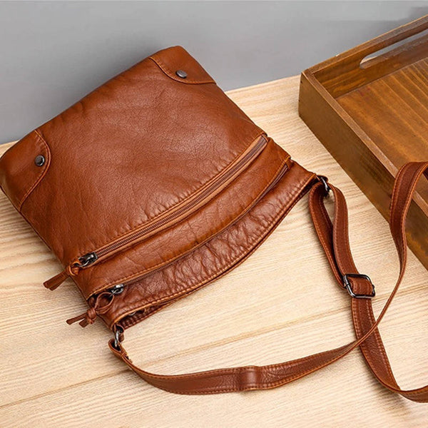 Womens Leather Crossbody Bag