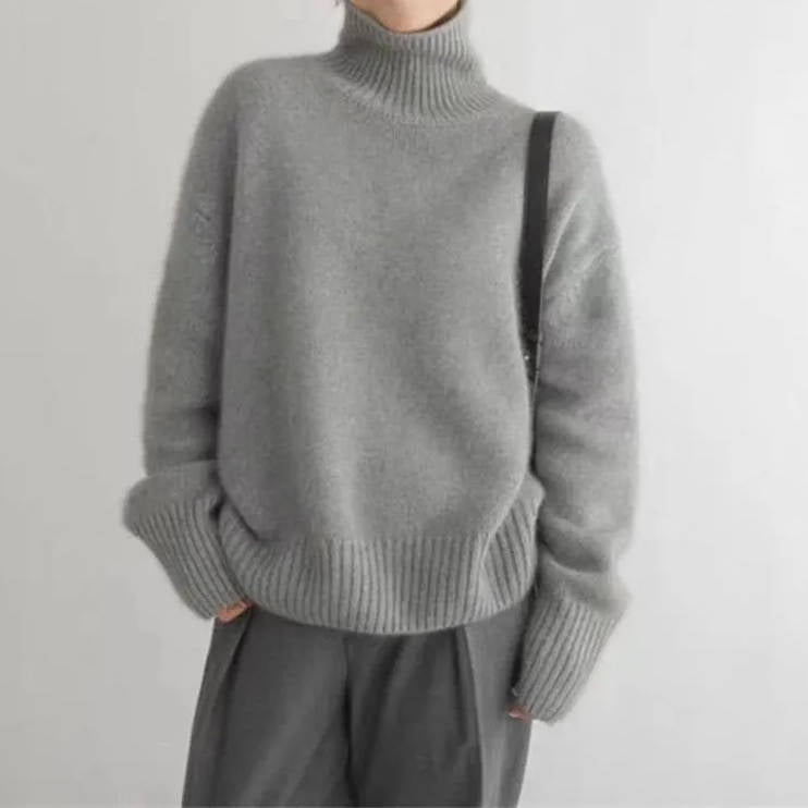 Women's Cashmere Turtleneck Sweater