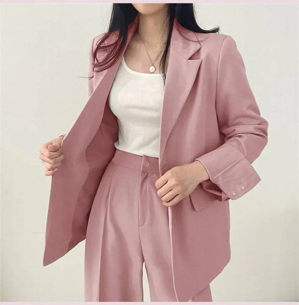 Casual Pant Suits Set for Ladies