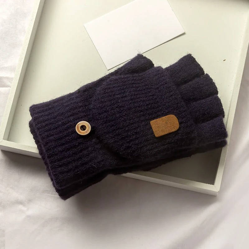 Knitted Fingerless Gloves