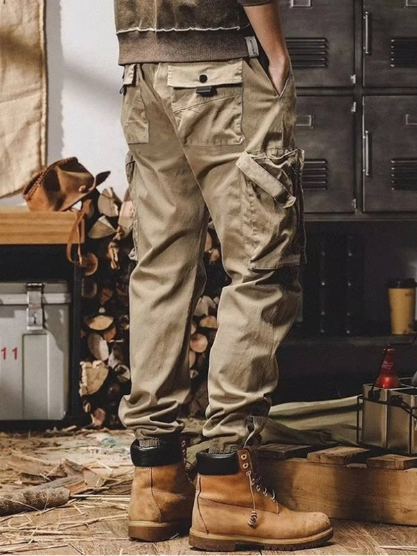Men's Cargo Jogger Pants With Multi Pocket