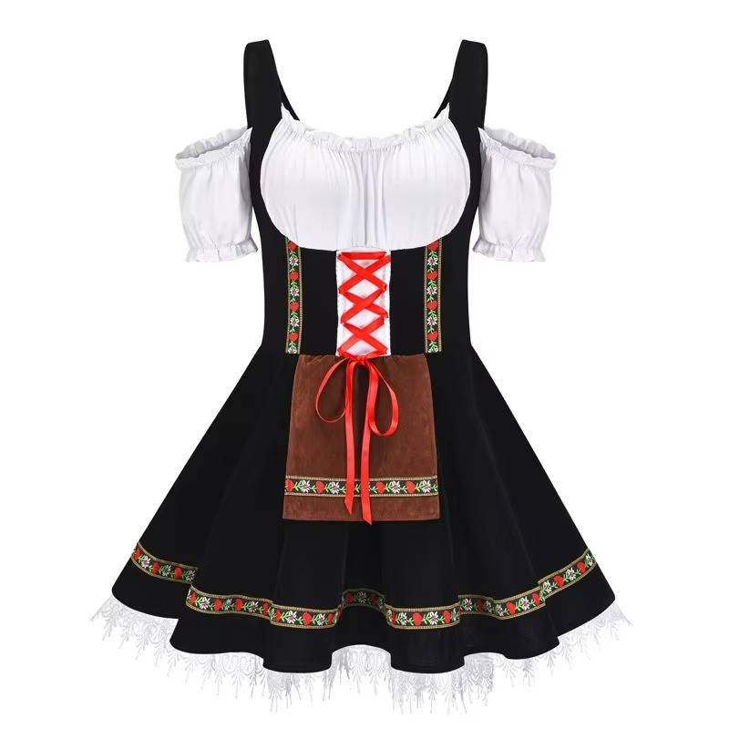 German Bavarian Traditional Dirndl Dress