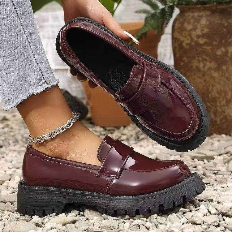 Platform Loafers Women
