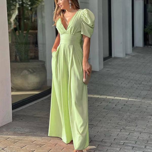Elegant Long Tailored Jumpsuit For Women