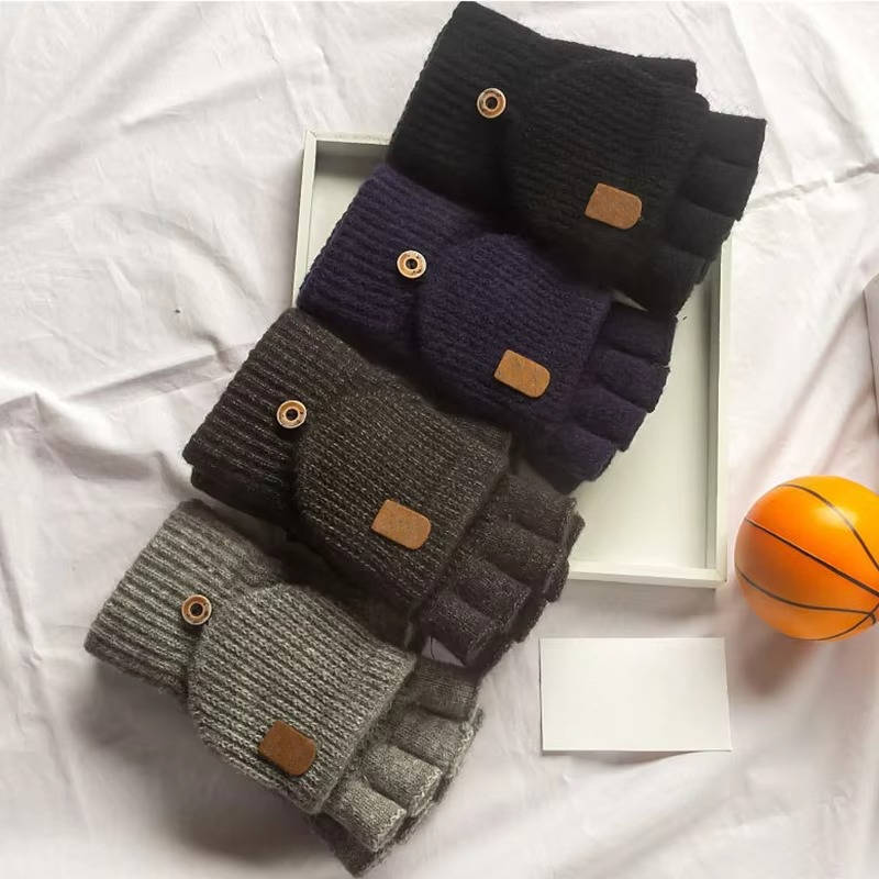 Knitted Fingerless Gloves