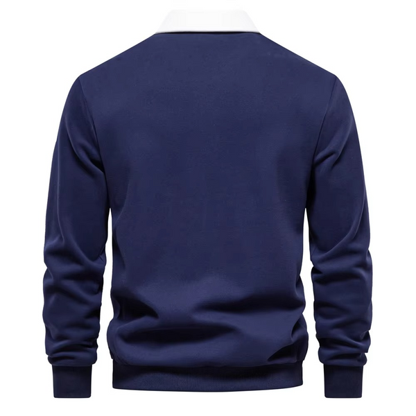 Mens Long Sleeve Polo Shirt