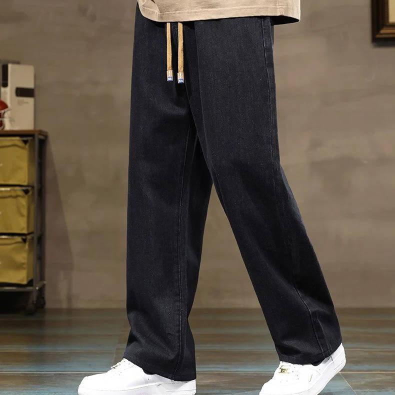 Men’s Drawstring Denim Jeans