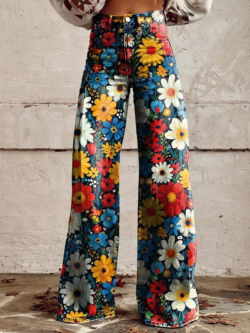 Floral Pants for Women