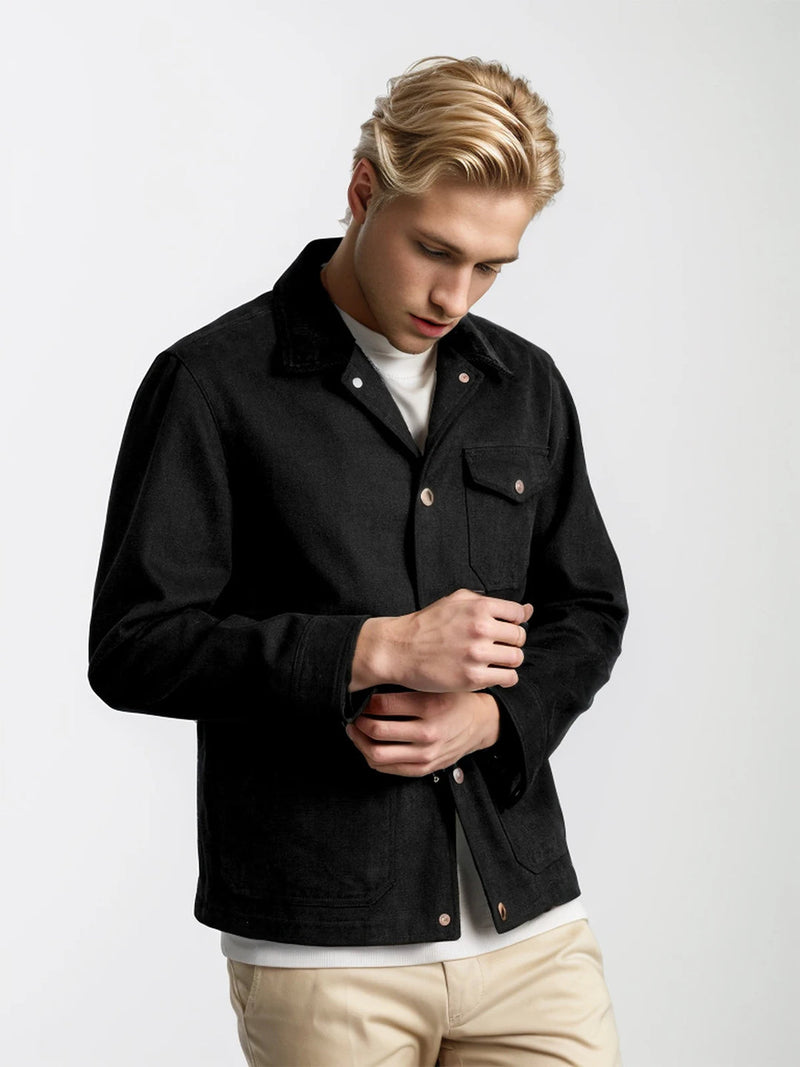 Armand - Classic Button-Down Jacket for Men