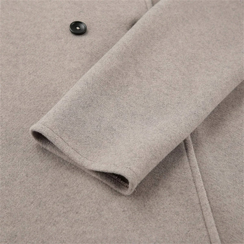 Women's Cropped Wool Peacoat