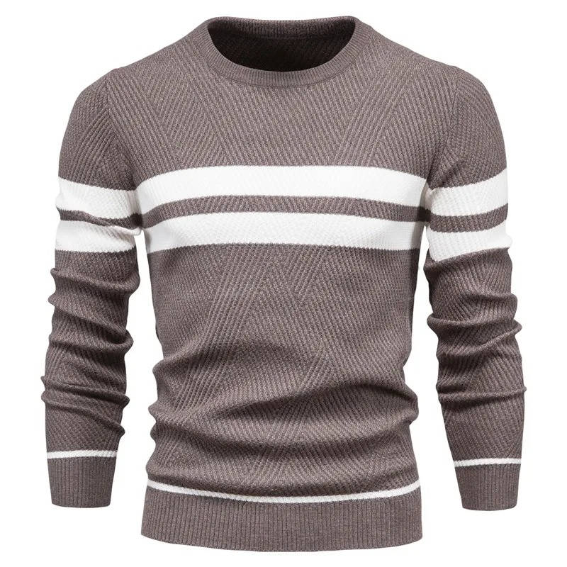 Mens O Neck Pullover Sweater
