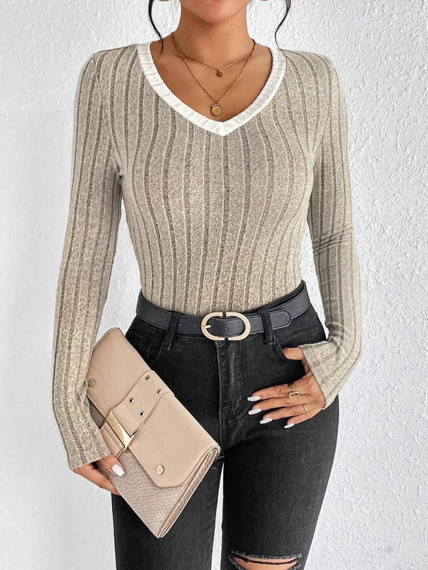 Women's V Neck Sweaters