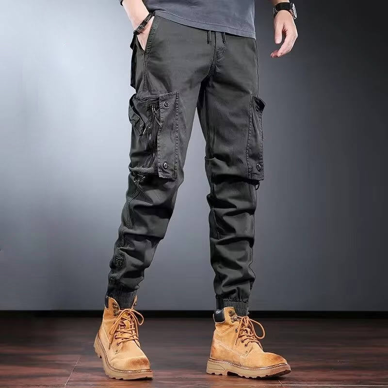 Men's Cargo Jogger Pants With Multi Pocket