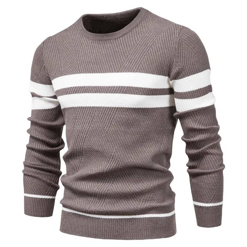 Mens O Neck Pullover Sweater