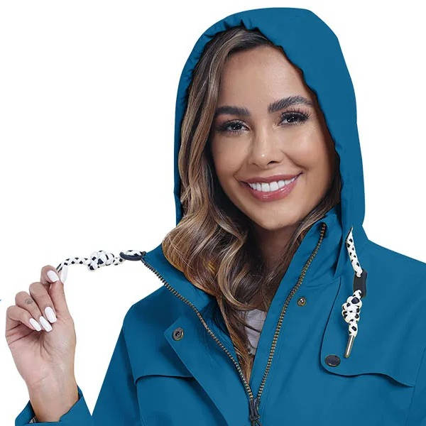 Women's Rain Jacket With Hood