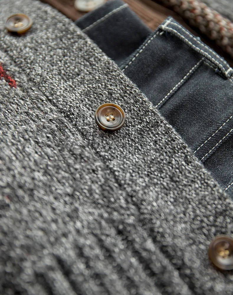 Men's Shawl Collar Cardigan Sweater