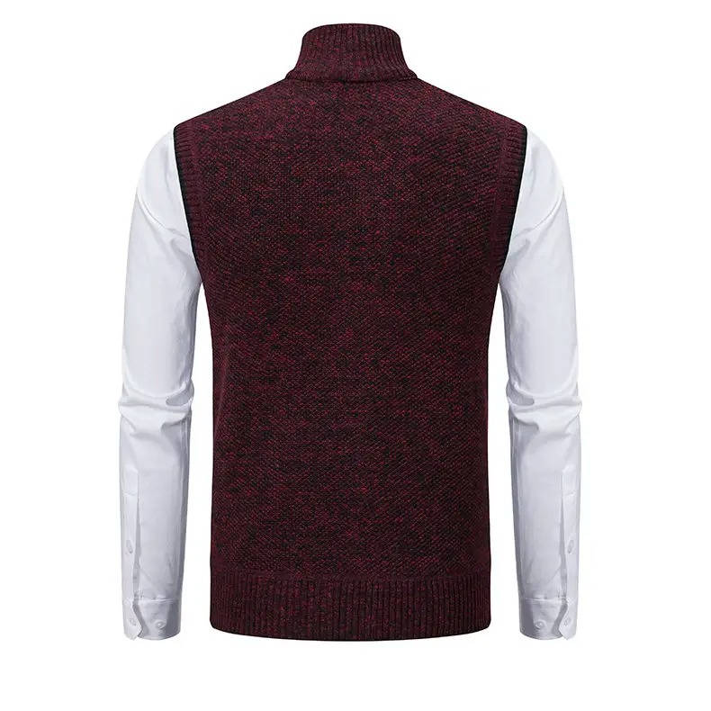 Mens Wool Tweed Vest