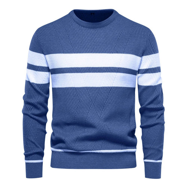 Mens O Neck Pullover Sweater