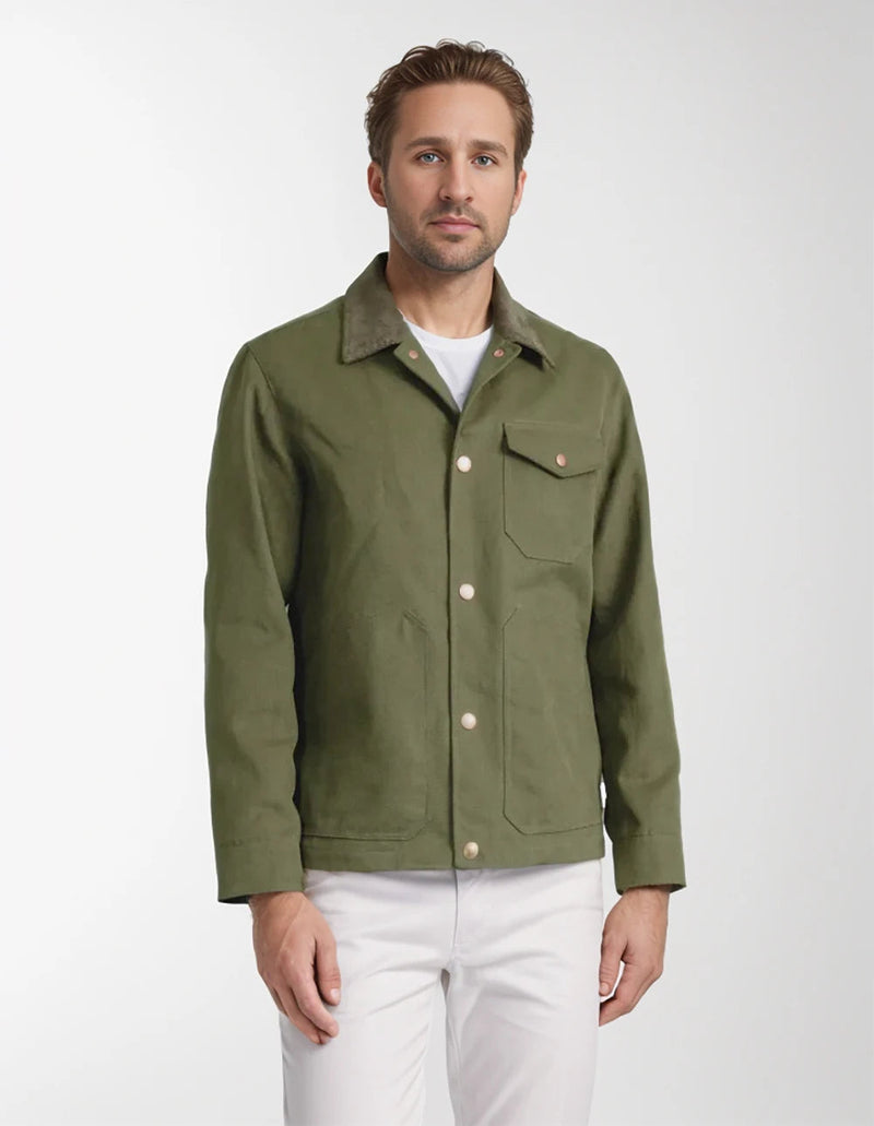 Armand - Classic Button-Down Jacket for Men