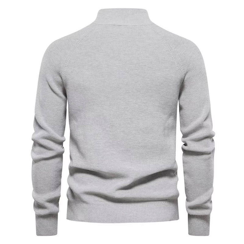 Men's Quarter Zip Sweater