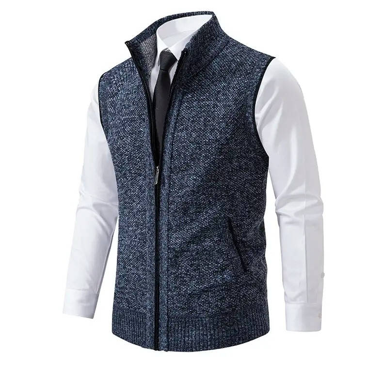 Mens Wool Tweed Vest